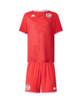 Billige Fotballdrakt Tunisia Replika Hjemmedraktsett Barn VM 2026 Kortermet (med bukser)